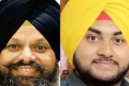SAD-Leader-Hardeep-Singh-alias-Honey-Rosha-left-and-his-nephew-Karan-Rosha-right-arrested
