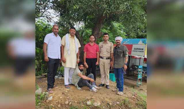 ऊना:पुलिस कर्मियों को चकमा देकर फरार कैदी चढ़ा पुलिस के हत्थे