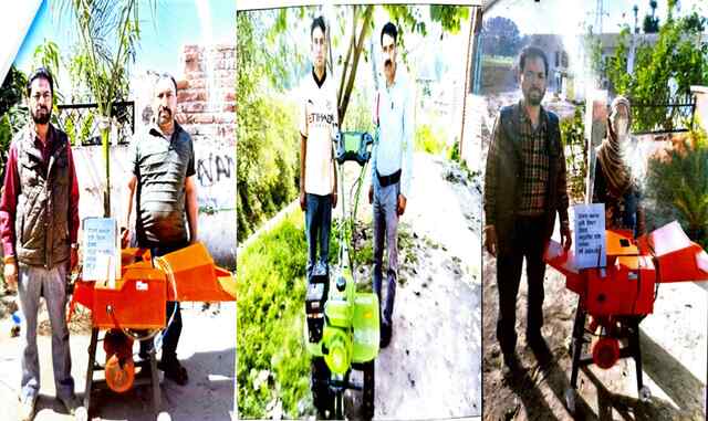 राज्य कृषि यंत्रीकरण कार्यक्रम के तहत 5,291 किसान लाभान्वित