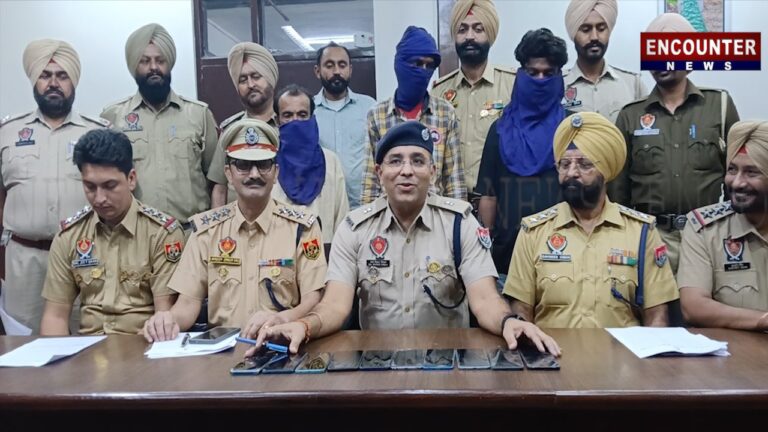 Punjab News: लूटपाट, फिरौती और नशा तस्करी के मामले में 12 आरोपी गिरफ्तार, देखें वीडियो