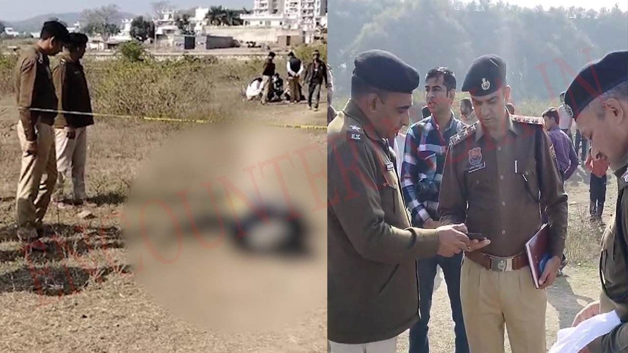 पुल के पास मिला व्यक्ति का शव, जानवरों ने नोंचा, देखें वीडियो