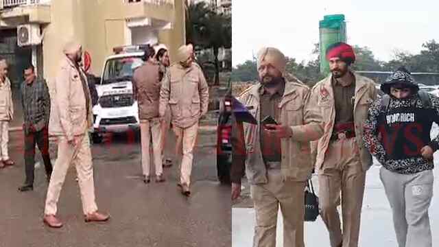 Jalandhar-Phagwara GT Road पर AIG Flat में पुलिस Raid, देखें वीडियो