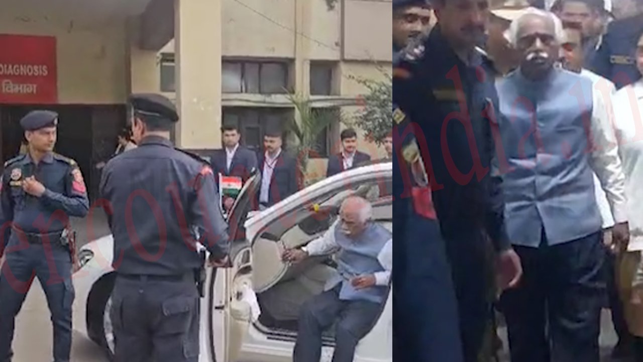 राज्यपाल बंडारू दत्तात्रेय इलाज करवाने इस अस्पताल पहुंचे, देखें वीडियो
