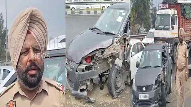 Jalandhar News: हाईवे पर कार चलाते समय चालक को आई नींद की झपकी, बाल-बाल बचा परिवार, देखें वीडियो