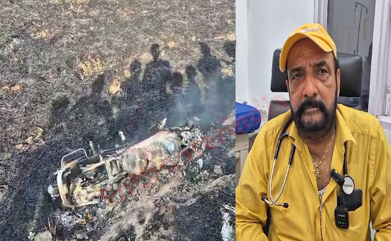 Punjab News:पराली में लगी आग की चपेट में आए बाइक सवार 2 युवक झुलसे, देखें वीडियो