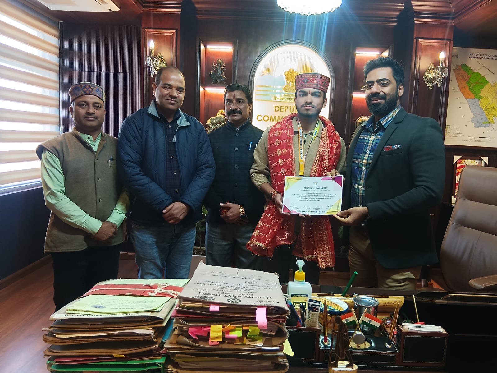 राष्ट्रीय पाइथियन गेम्स में अंब के साहिल शर्मा ने जीता रजत पदक