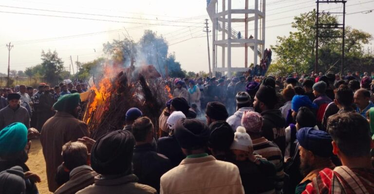 सिपाही परमवीर सिंह पंचतत्व में विलीन