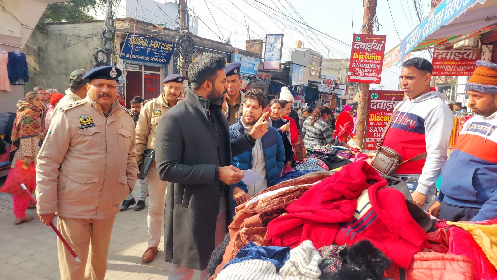 जिला प्रशासन की सक्रियता से ऊना शहर में सुचारू व्यवस्था सुनिश्चित