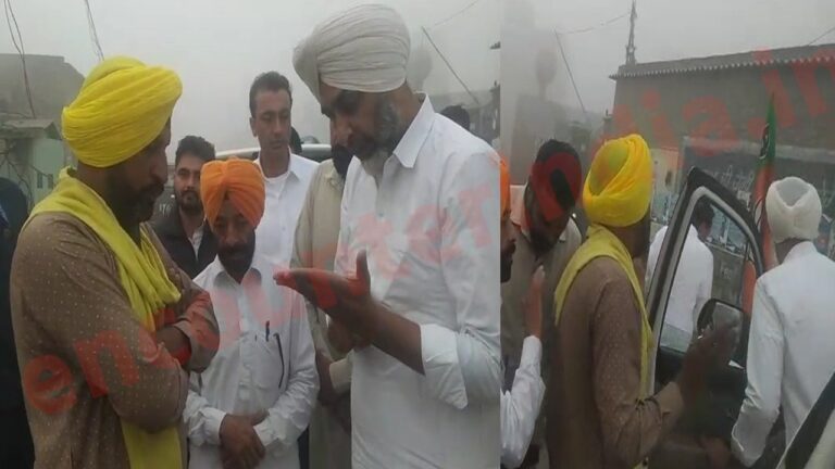 Punjab News: BJP नेता Manpreet Badal का किसानों ने किया घेराव, देखें वीडियो