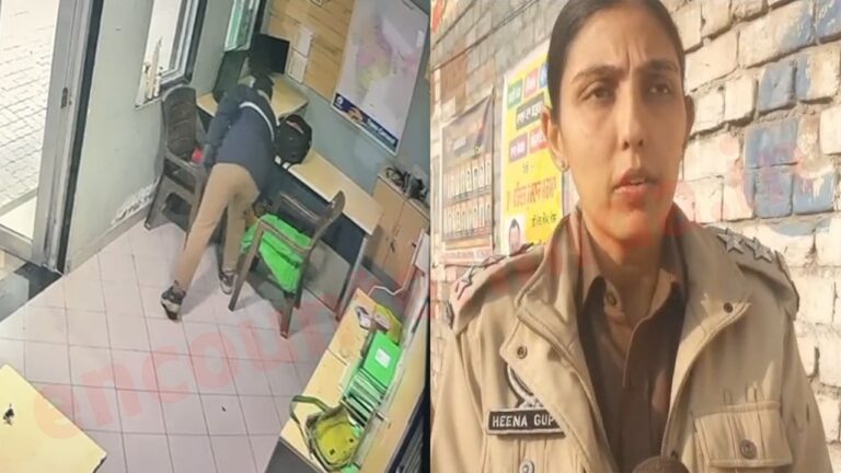 Punjab News : सुरक्षा गार्ड की राइफल लेकर बाइक सवार लुटेरे हुए फरार, देखें वीडियो