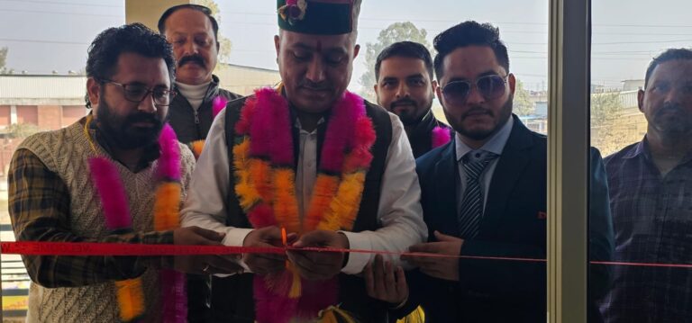 डा. रणेश राणा ने किया बददी के मलकूमाजरा में जॉब प्लेसमेंट सेवा केंद्र का शुभारंभ