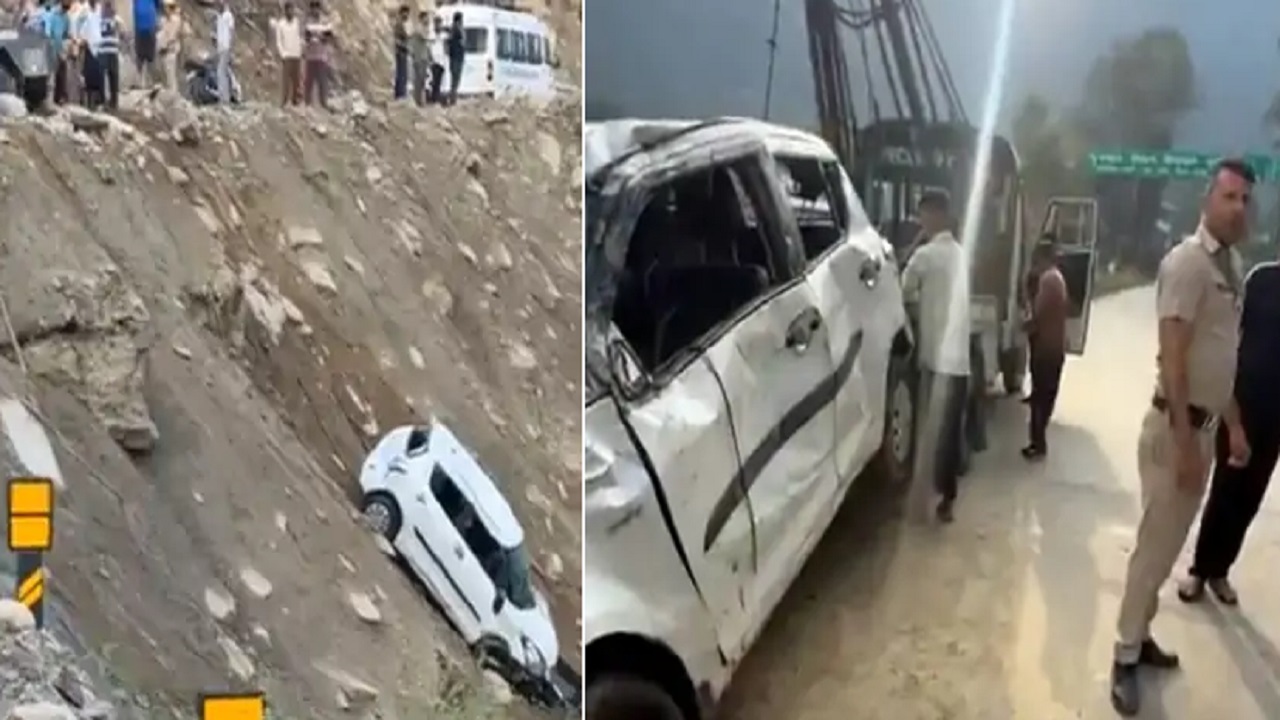 अनियंत्रित होकर नदी में गिरी Intern डॉक्टरों की Car, 1 की मौत