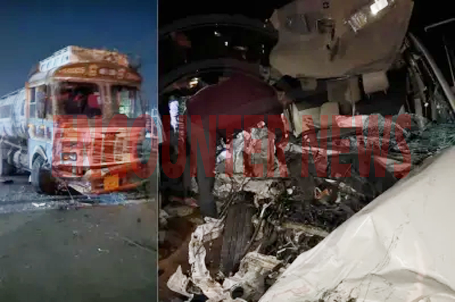 Highway पर भीषण सड़क हादसे में दूल्हा-दुल्हन समेत 5 की मौत, 4 घायल Highway पर भीषण सड़क हादसे में दूल्हा-दुल्हन समेत 5 की मौत, 4 घायल