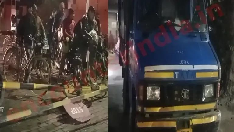 Jalandhar News: टैंपो चालक ने तोड़ा रेलवे फाटक, लगा भारी जाम, देखें वीडियो