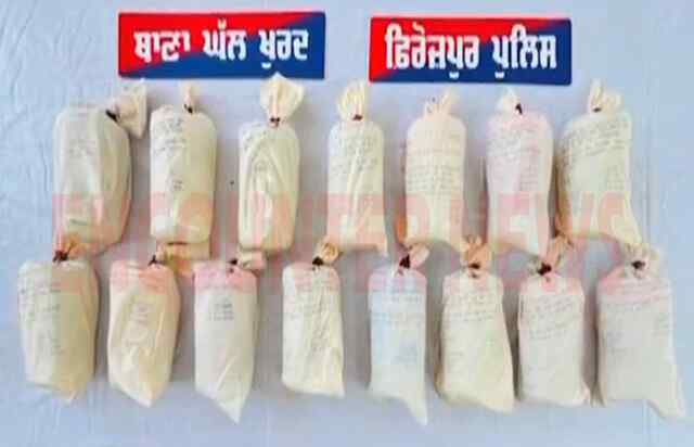 Punjab News: नशे के खिलाफ पुलिस का एक्शन, 15 किलो हेरोइन और गाड़ी सहित तस्कर गिरफ्तार