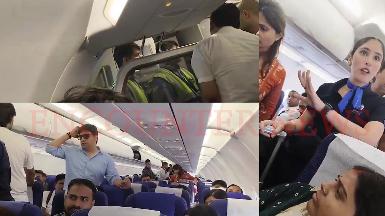 बारिश का कहर: 2 बार Indigo Flight की लैंडिंग नाकाम, यात्री परेशान, देखें वीडियो