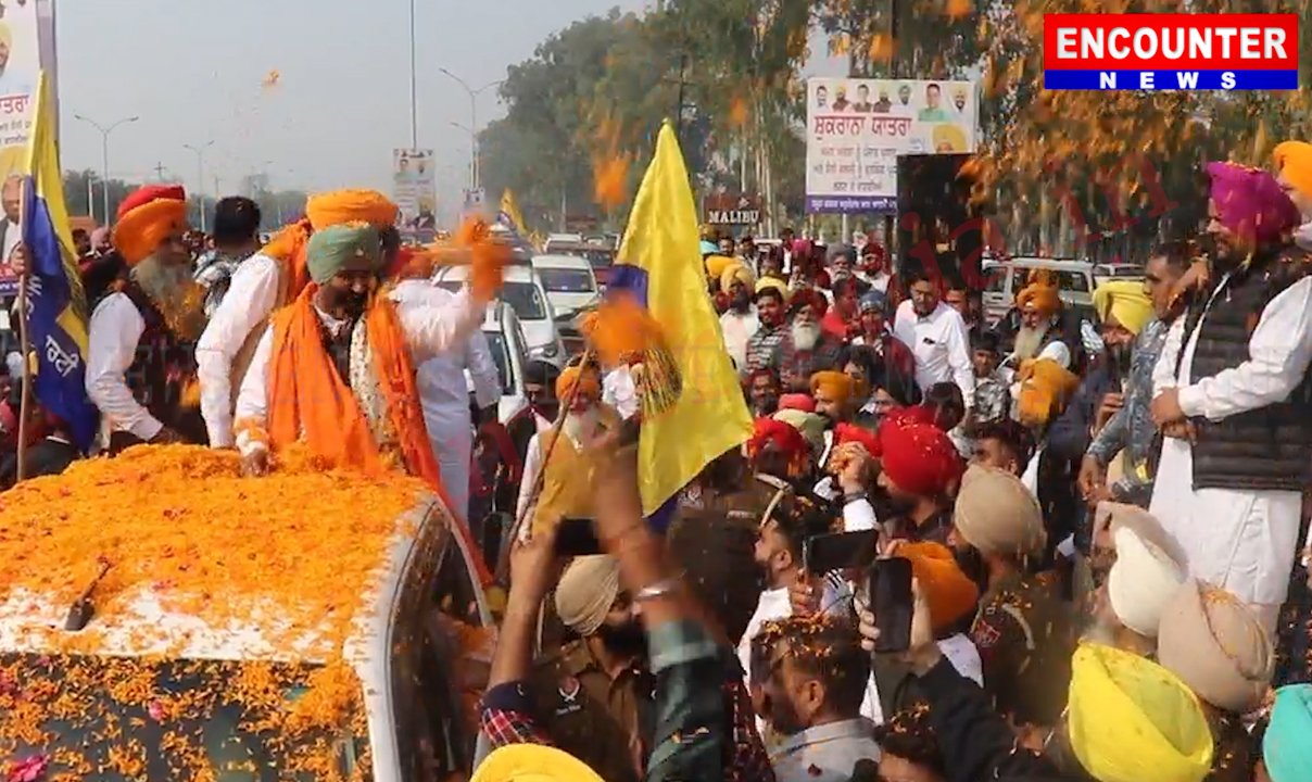 Punjab News: AAP की शुक्राना यात्रा का जगह-जगह स्वागत, देखें वीडियो