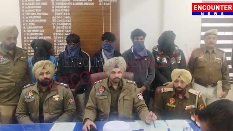 2 पिस्तौल और जिंदा कारतूस के साथ 5 युवक गिरफ्तार, देखें वीडियो