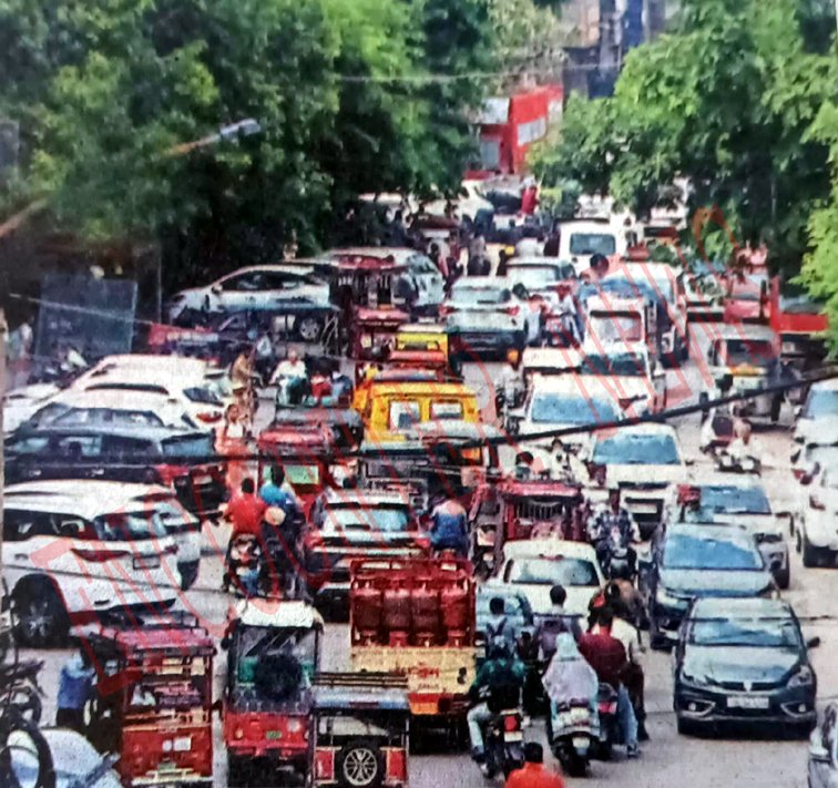 Jalandhar: यह एरिया है No Zone घोषित, लेकिन नहीं सुधर रही ट्रैफिक समस्या