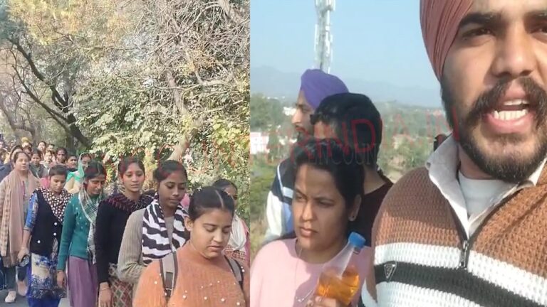 Punjab News: टैंकी पर चढ़े धरना लगाकर बैठे टीचर्स, देखें वीडियो