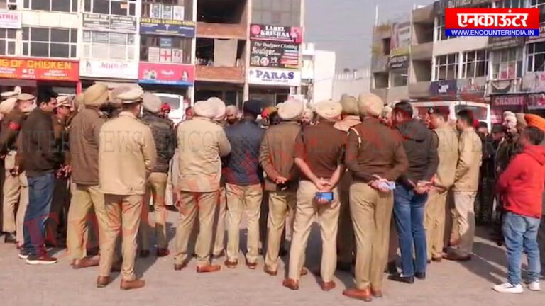 Punjab News : इस इलाके में पुलिस ने दी दबिश, देखें वीडियो