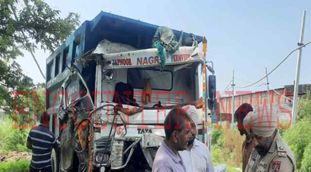 Punjab: ट्रक और टिपर में हुई भीषण टक्कर, 1 की मौत