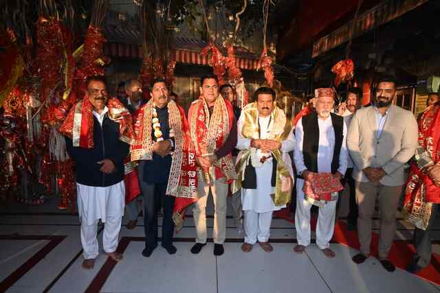 उपमुख्यमंत्री ने माता श्री चिंतपूर्णी मंदिर में टेका माथा, प्रस्तावित विकास कार्यों का लिया जायजा