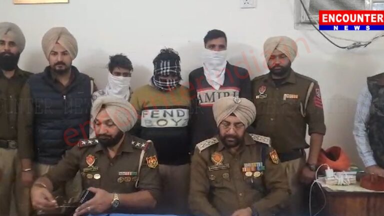 Punjab News : 4 किलो हेरोइन और पिस्टल सहित 3 गिरफ्तार, देखें वीडियो