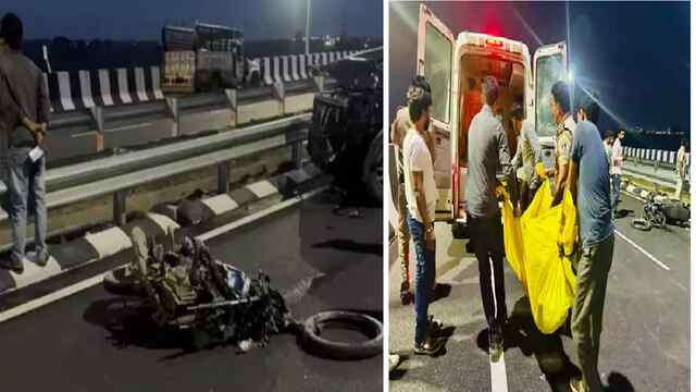 Scorpio और Bike की टक्कर में 2 युवकों की मौत, एक की गर्दन हुई धड़ से अलग