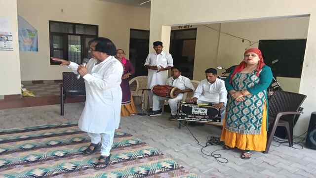जन जानगरूकता अभियान के दूसरे दिन नाट्य दलों ने पंजावर और भदसाली में ग्रामीण किए जागरूक
