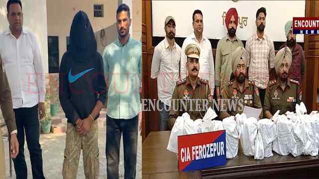 Punjab News: 6.38 किलो हेरोइन सहित तस्कर गिरफ्तार, देखें वीडियो