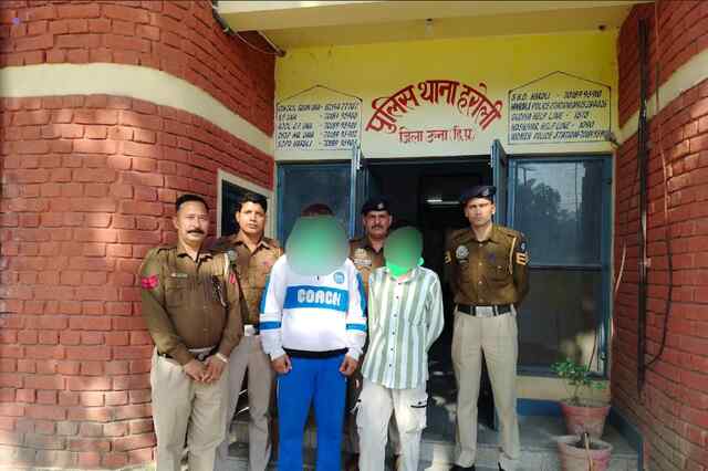हरोली पुलिस ने दो युवकों से पकड़ा 0.38 ग्राम चिट्टा