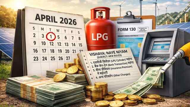 1 April से बदले ये नियम, Cylinder से लेकर बैंक में लेन-देन करना पड़ेगा महंगा