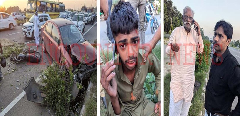Jalandhar News: तेज रफ्तार कार की चपेट में आने से बाइक सवार की मौत, दूसरा घायल