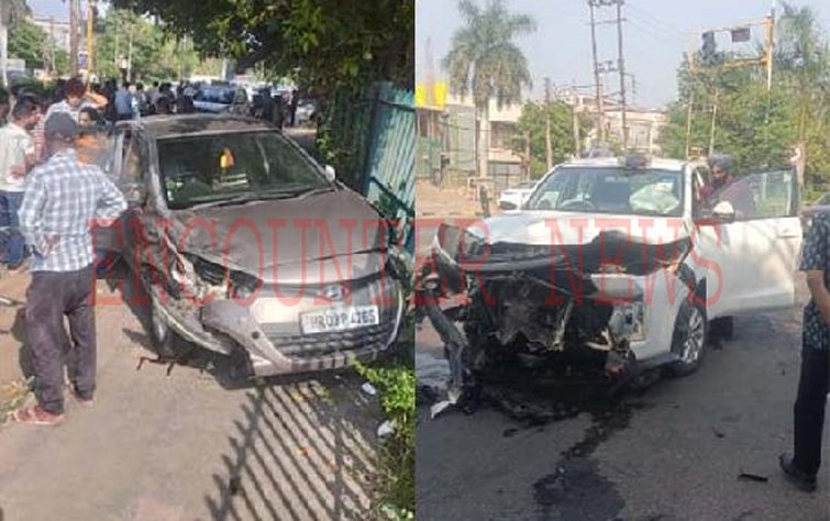 Punjab Excise विभाग के वरिष्ठ अधिकारी की कार का हुआ भीषण Accident