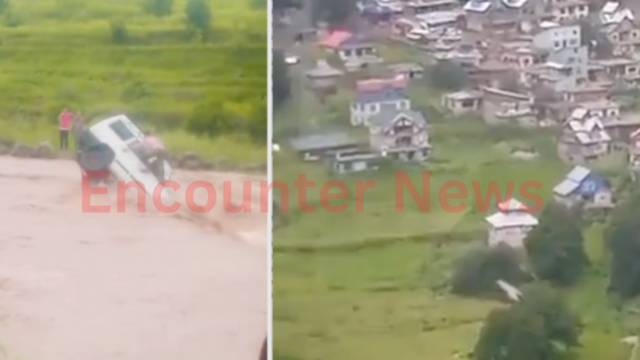 मचैल माता यात्रा मार्ग पर फटा बादल, 10 के मरने की आशंका, 200 से अधिक फंसे लोग, देखें वीडियो