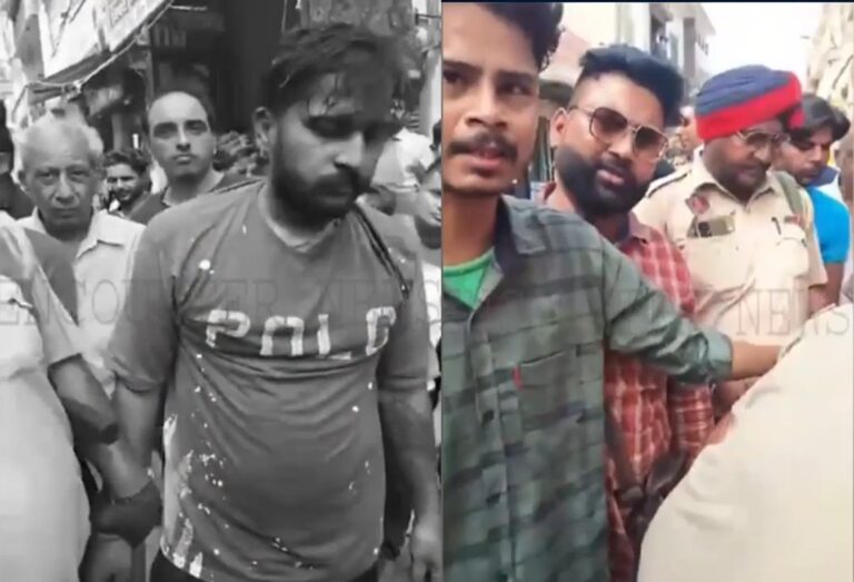 Punjab News: Bullet सवार लुटेरा काबू, लोगों ने की छित्तर परेड, देखें वीडियो