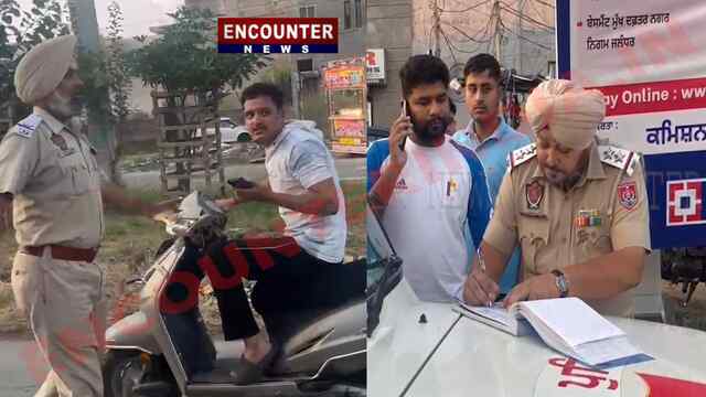 Jalandhar News: PPR Market में पुलिस की सख्ती, 20 वाहनों के काटे चालान, देखें वीडियो