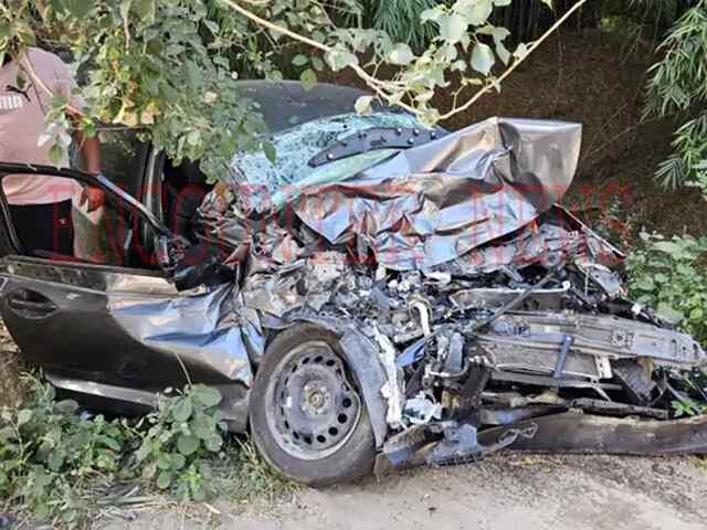 Punjab News: कार और कैंटर की टक्कर में महिला की मौत, 2 घायल, गाड़ी के उड़े परखच्चे