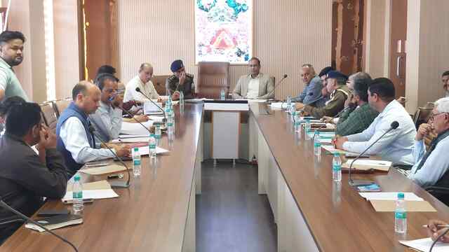 श्री चिंतपूर्णी में चैत्र नवरात्र मेला 19 से 27 मार्च तक, तैयारियों और सुरक्षा व्यवस्थाओं को लेकर एसडीएम ने ली बैठक