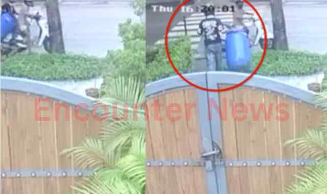 हद हो गई, घर के बाहर से Dustbin लेकर चोर फरार, देखें CCTV