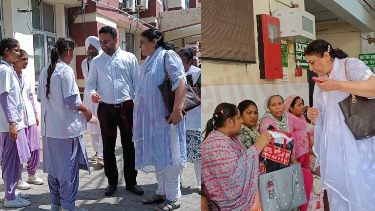 Punjab News : Health Deputy Director की अस्पताल में दबिश, देखें वीडियो