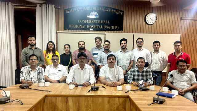 मेडिकल ऑफिसर्स एसोसिएशन ऊना की नई कार्यकारिणी का गठन
