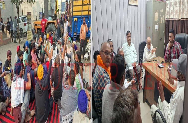 Jalandhar News: आढ़तियों के खिलाफ सड़कों पर उतरे किसान, प्रशासन ने लिया एक्शन