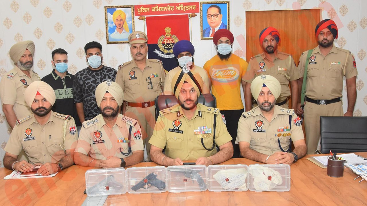 Punjab News: Organized Crime Syndicate मामले में अवैध हथियारों सहित 6 गिरफ्तार, देखें वीडियो
