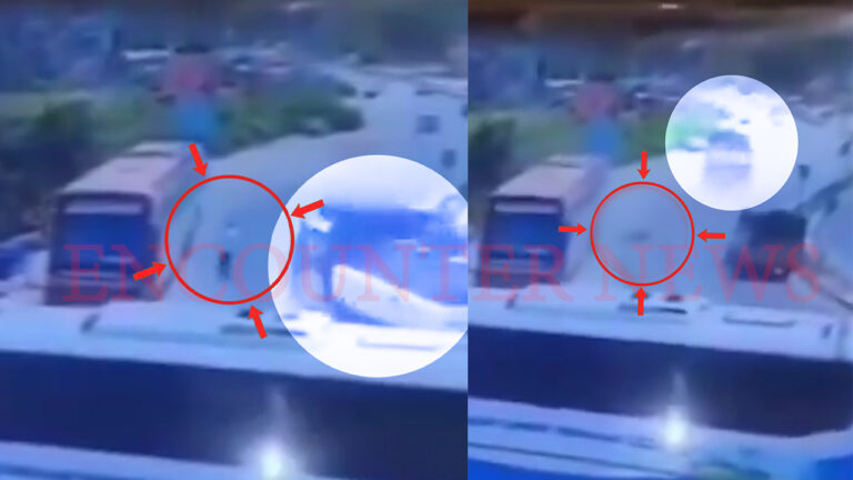 Highway पर बेकाबू टैंकर ने सड़क पार कर रहे व्यक्ति को कुचला, देखें CCTV