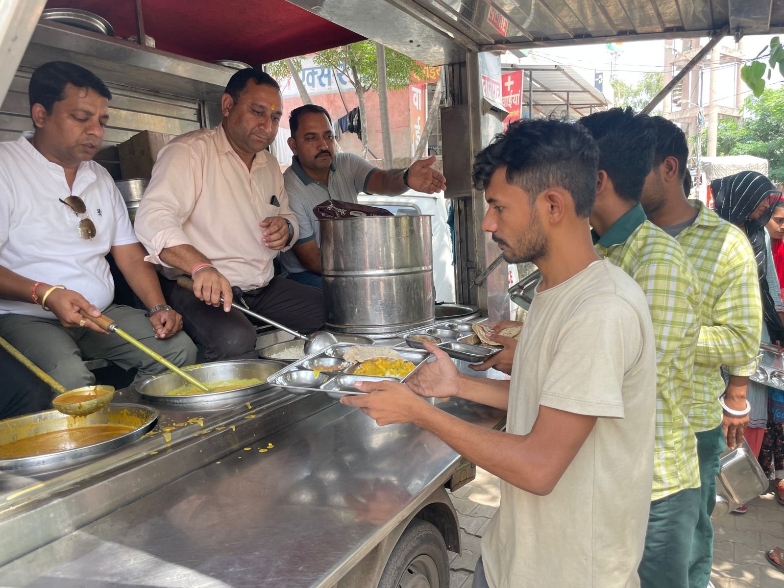 भारत विकास परिषद बद्दी ने भंडारा सेवा शुरू की