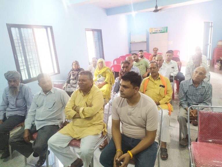 अम्ब की सहकारी सभाओं के पदाधिकारियों के लिए सहकारी शिक्षा प्रशिक्षण शिविर आयोजित