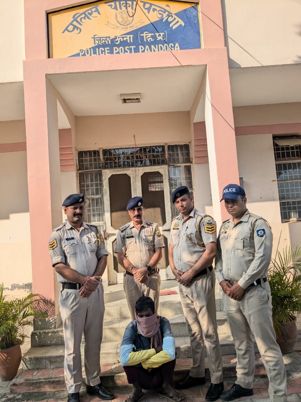 पंडोगा :बैग छीनने का आरोपी हरोली पुलिस ने पकड़ा