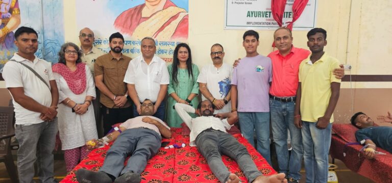 नेहा मानव सेवा सोसाइटी द्वारा 25वाँ रक्तदान शिविर बददी में आयोजित
